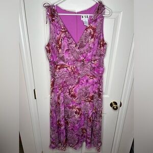 KSL sleeveless dress, 18 W with callouts